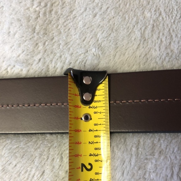Fossil Black & Brown Leather Reversible Belt Unisex - Picture 11 of 13
